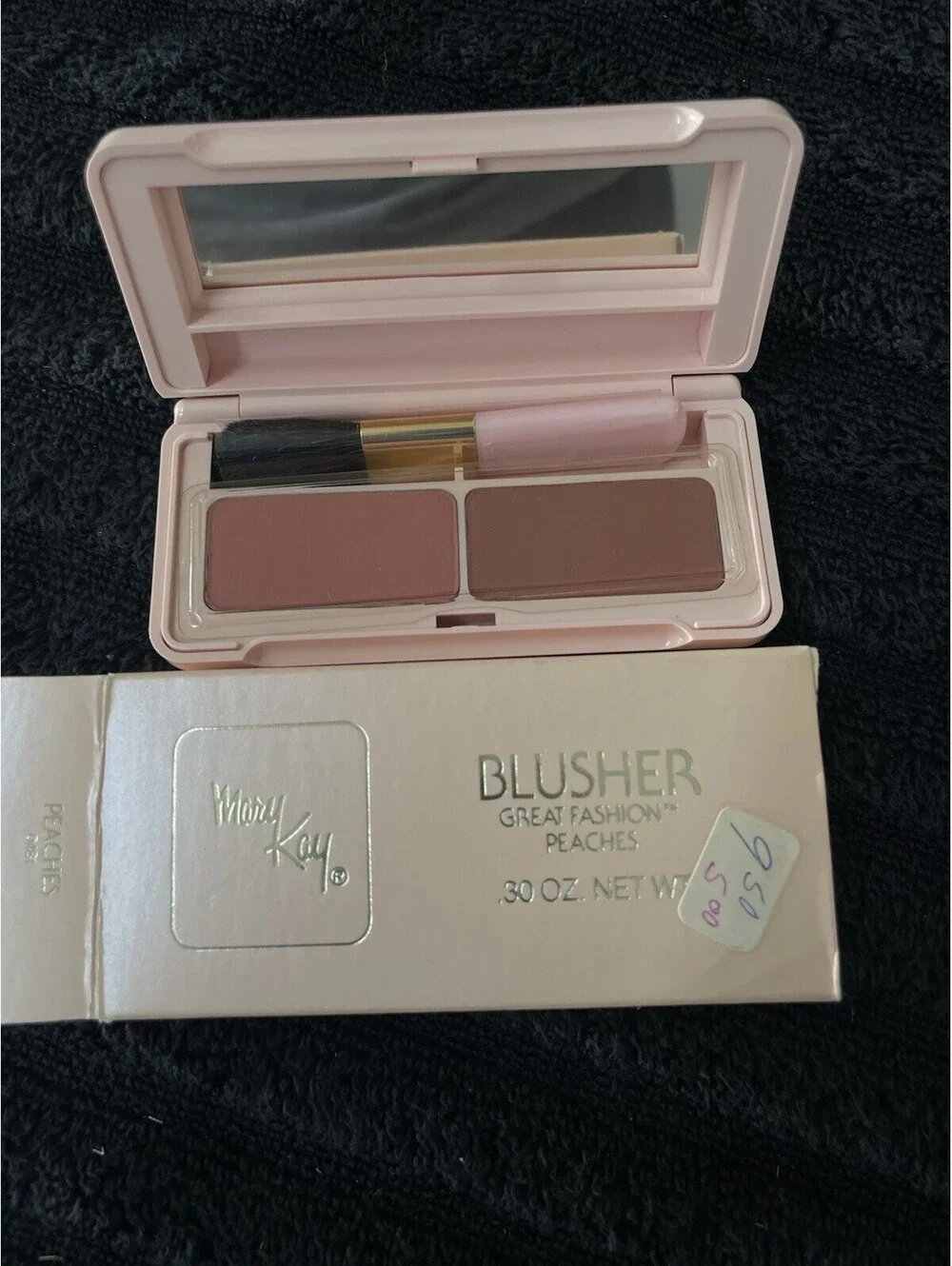 MARY KAY BLUSHER .30 OZ. GREAT FASHION PEACHES 0481 New Old Stock